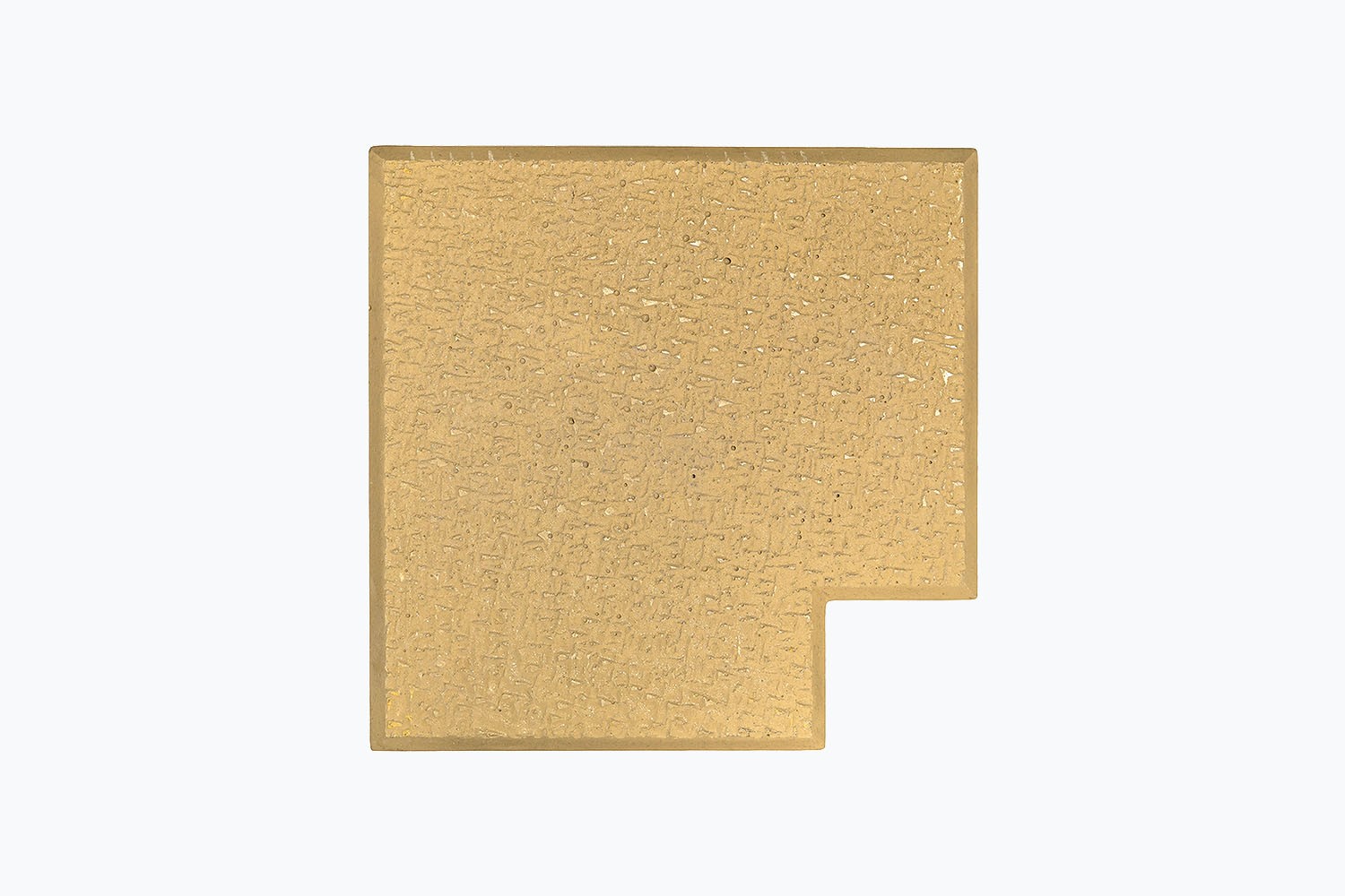 COMDES - Žlutá betonová dlažba bez rohu / Strukturovaná